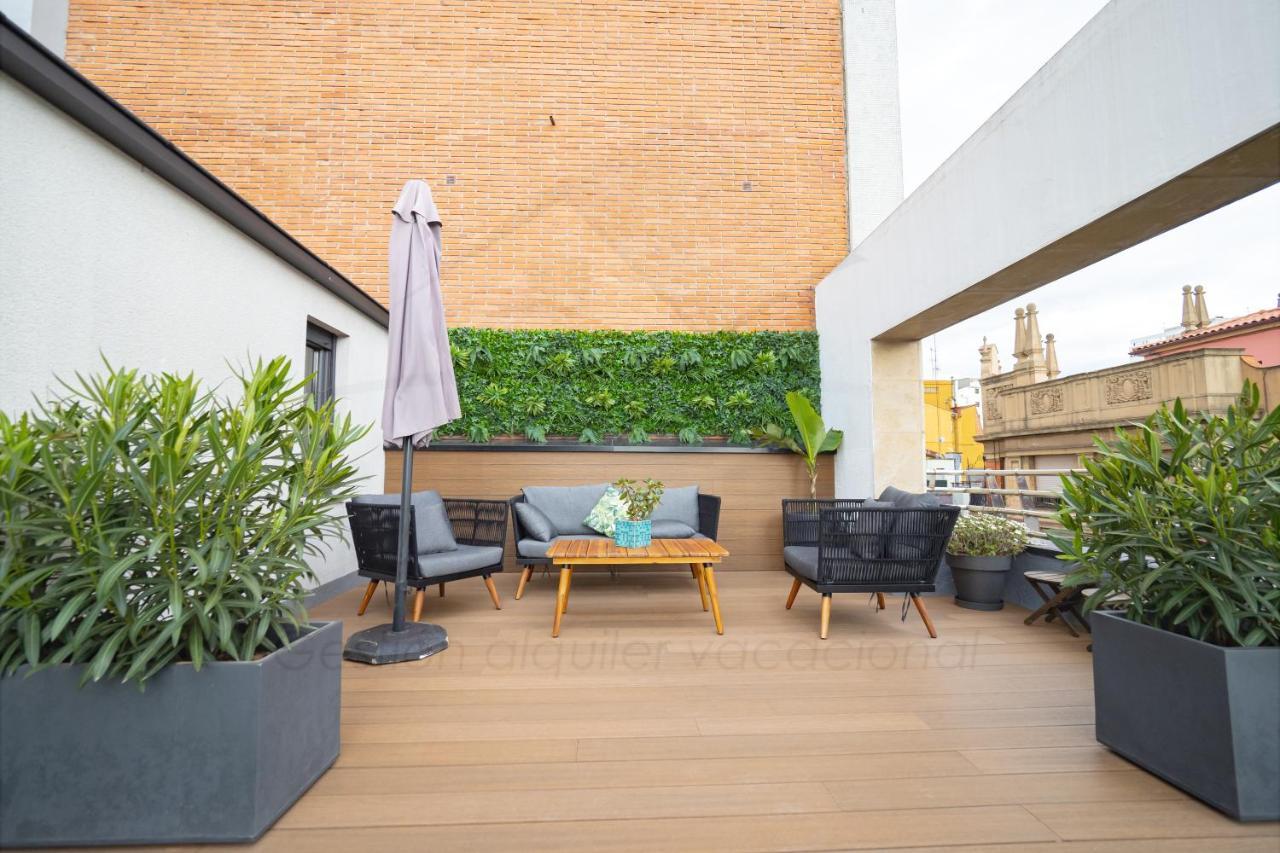 Palomar De Corrida Atico Con Terraza By Silastur Gijón Kültér fotó