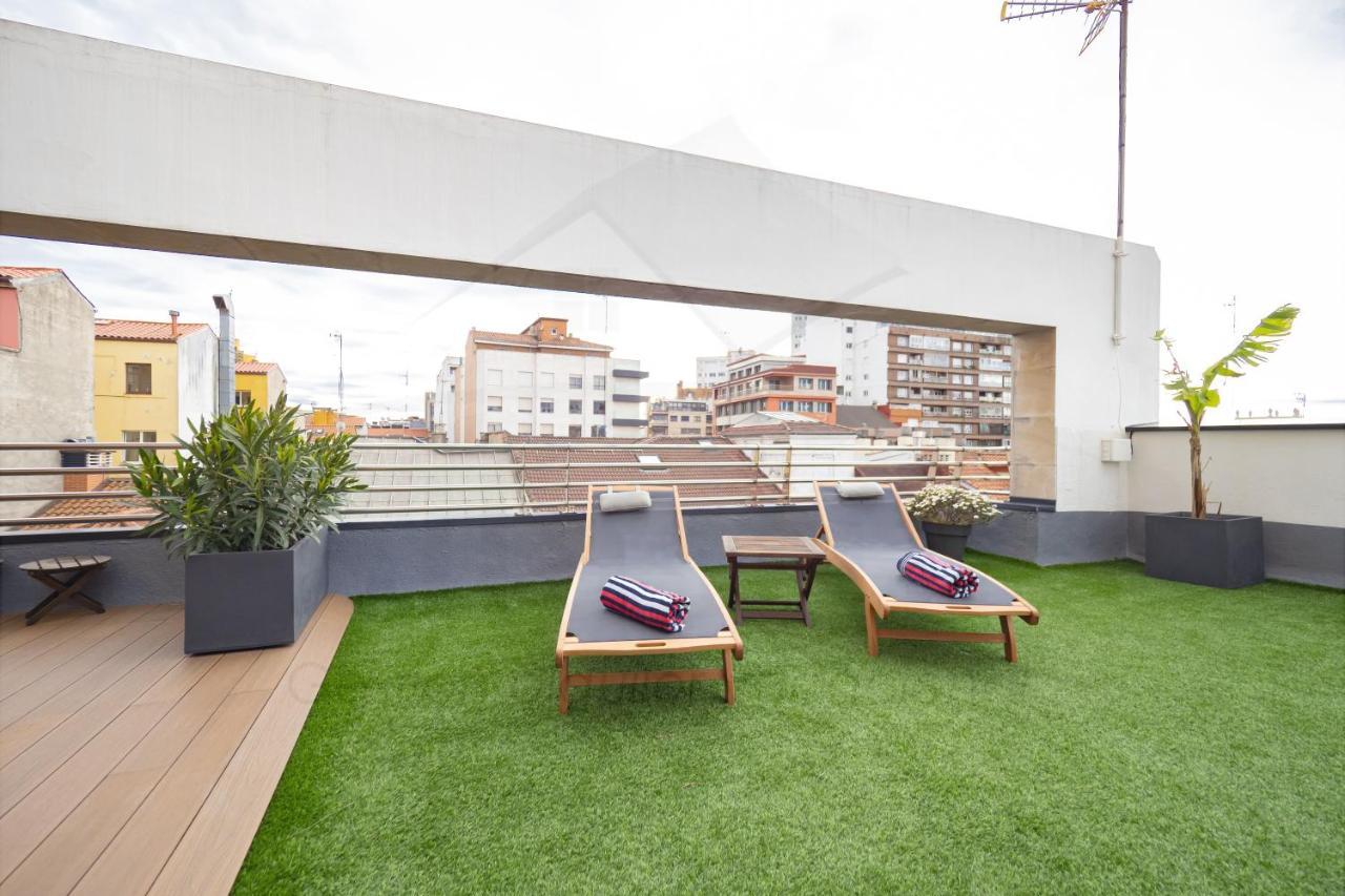 Palomar De Corrida Atico Con Terraza By Silastur Gijón Kültér fotó